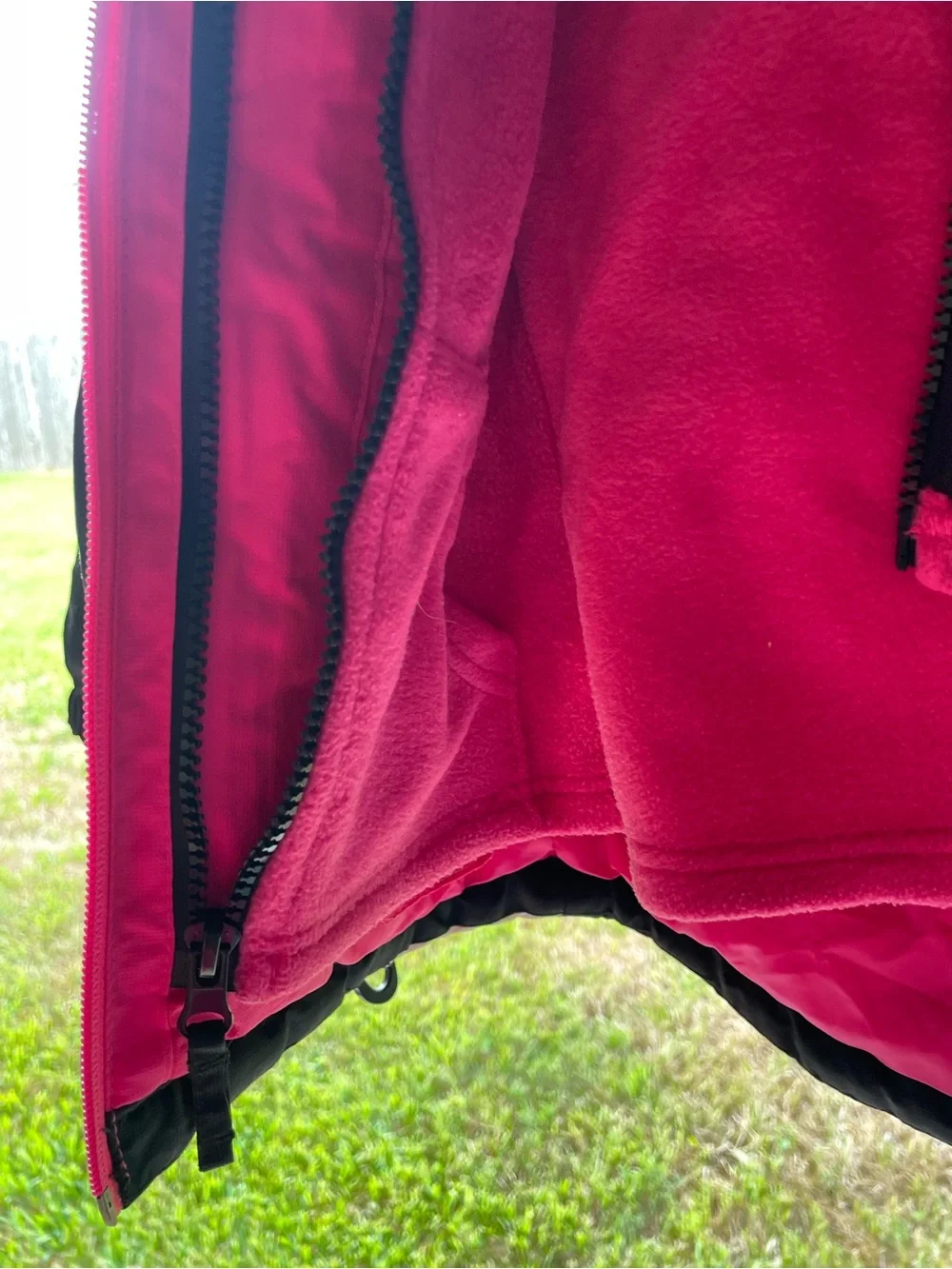 The Children's Place 3 in 1 Black,Pink&white Girls' Ski Jacket SZ 4 (XS)